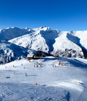 Village vacances Valloire, journée ski et ski de fond